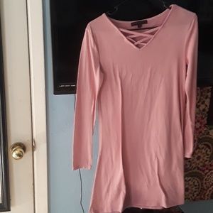 Coral dress